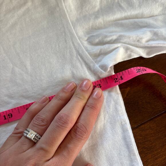 NWT The Rolling Stones Oversized‎ Short Sleeve Graphic T-Shirt White Women's XXL - Picture 3 of 6